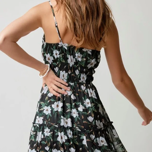 New Francesca’s Gorgeous Sleeveless High Low Maxi Dress With Adjustable Straps - Picture 7 of 14